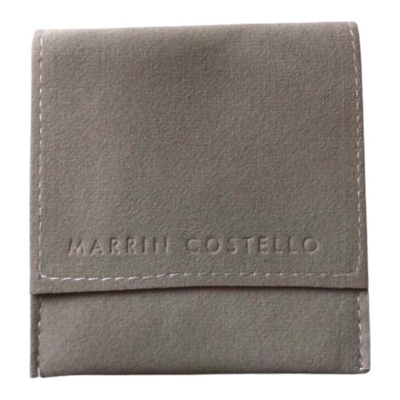 Marrin Costello NIP 14K Gold Plated Sterling Silver White Topaz Soleil Bracelet - Picture 6 of 11